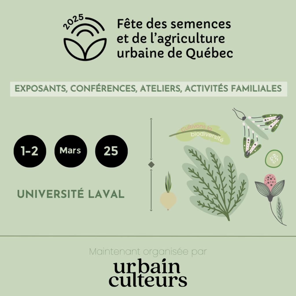 Fête des semences et de l’agriculture urbaine 2025