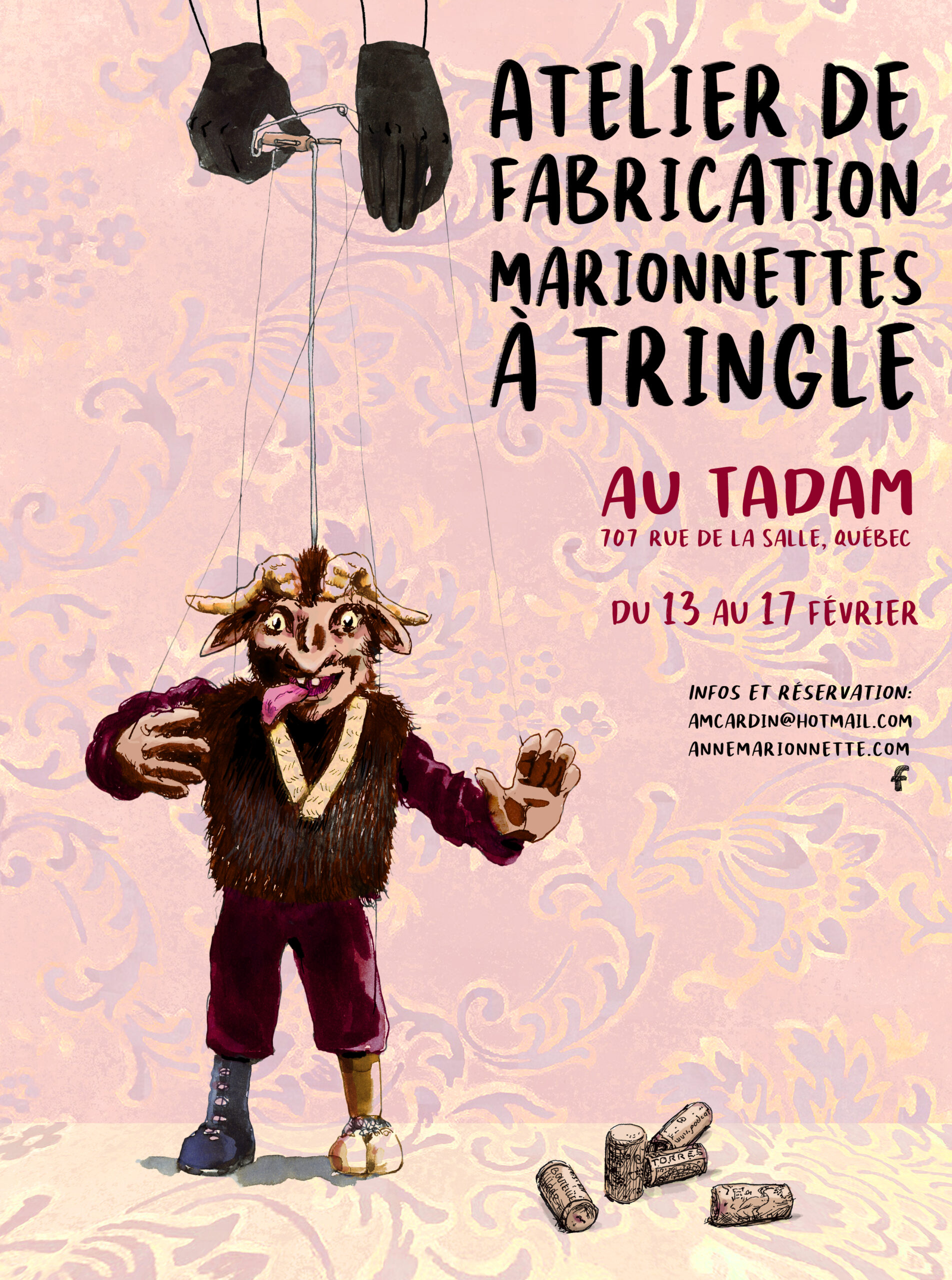 Fabrication d’une marionnette à fil