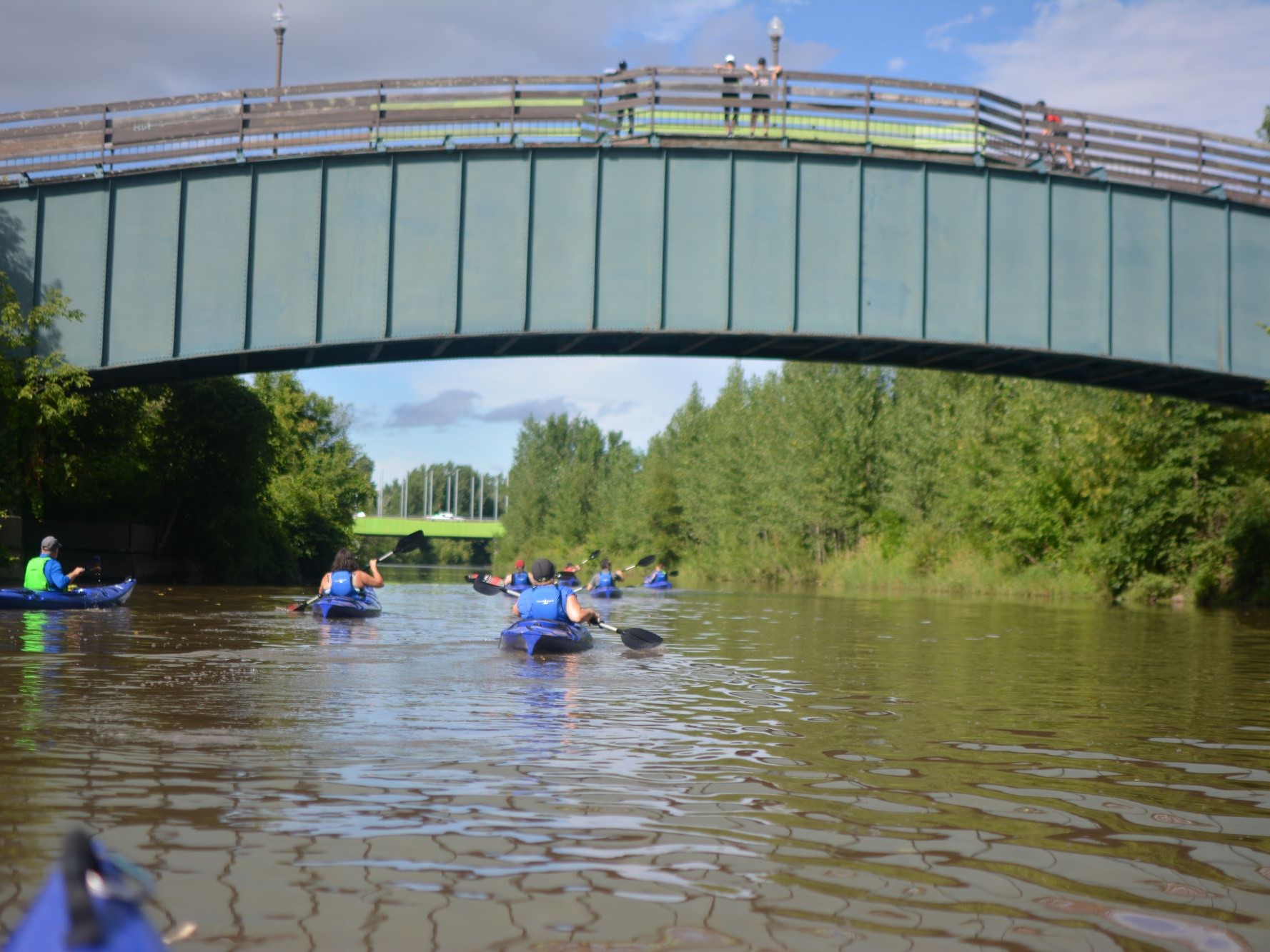Activités nautiques sur la rivière Saint-Charles