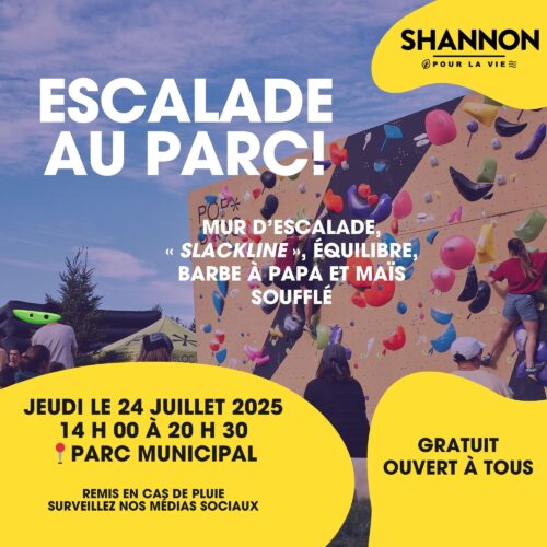 Escalade au parc
