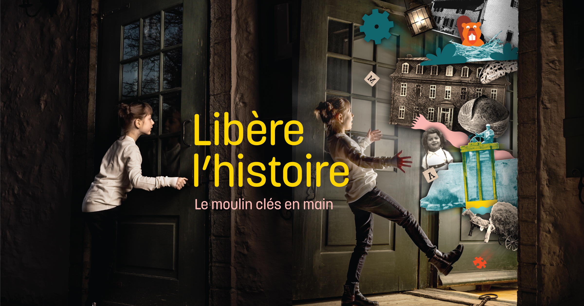 Musée d’histoire pour enfant – Le moulin clés en mains