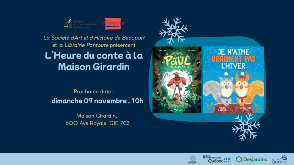 L’Heure du conte à la Maison Girardin