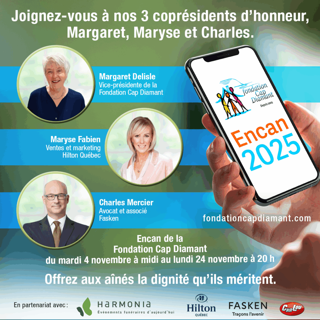 Encan de la Fondation Cap Diamant