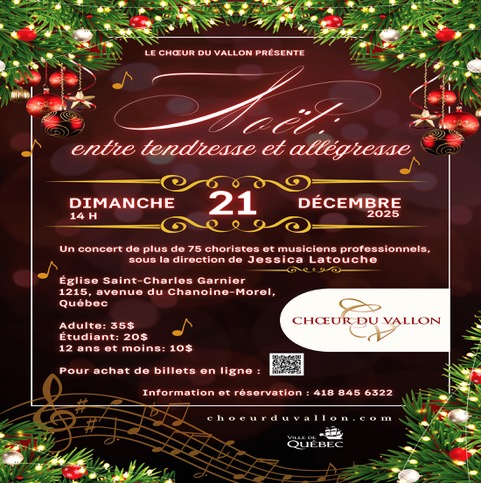 Concert de Noël du Choeur du Vallon