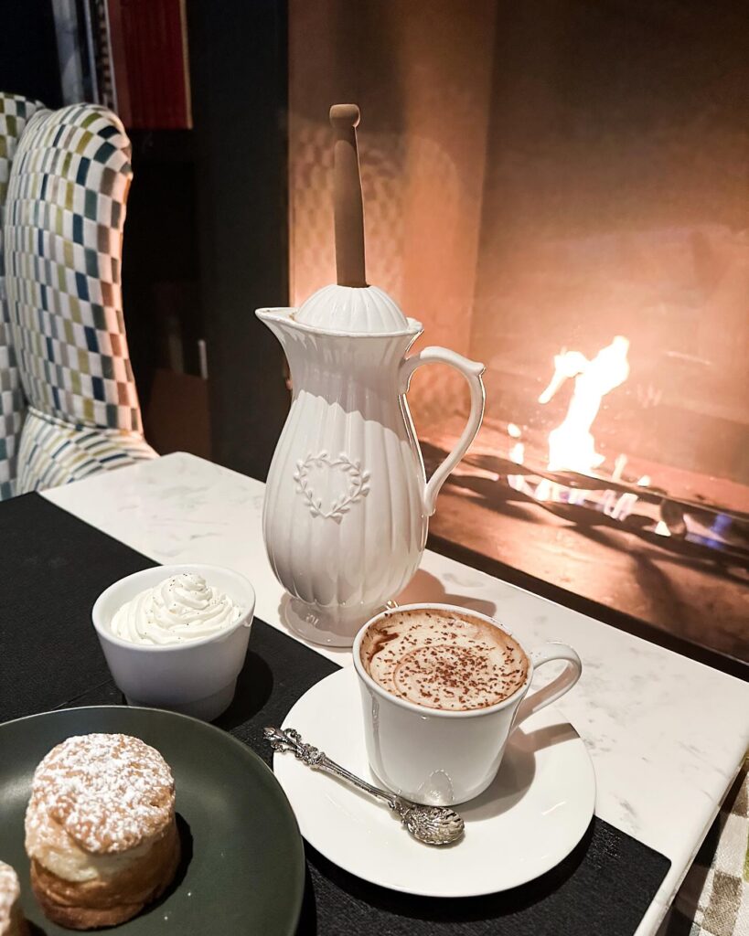 bar artefact chocolat chaud