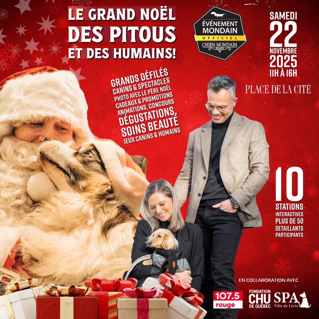Le Grand Noël des pitous et des humains!