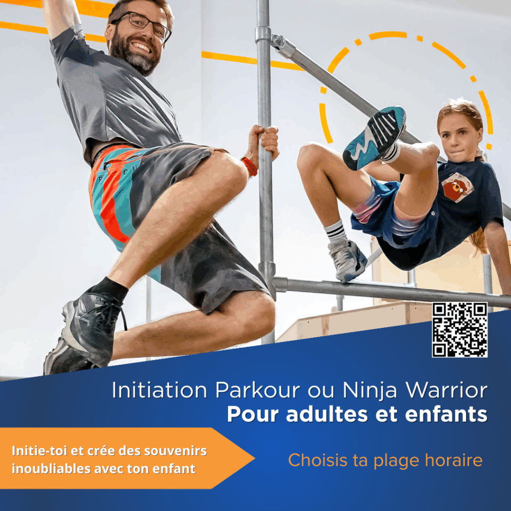 Initiation de Parkour ou de Ninja Warrior