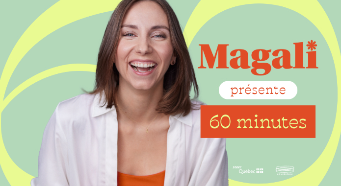 Magali Saint-Vincent en rodage au Saint-Jean Comédie Club