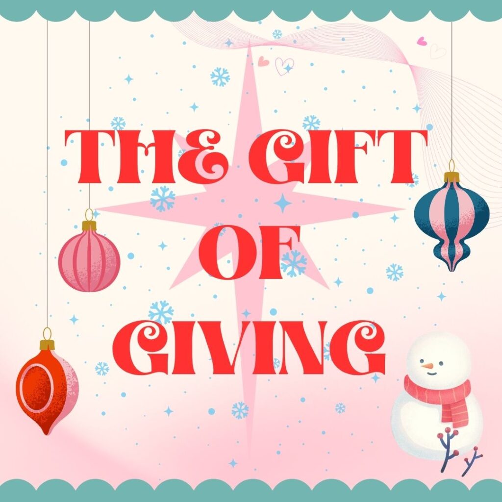 Gift of Giving : Fabrication de cadeaux