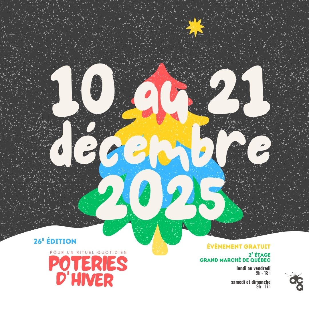 Poteries d’hiver 2025 – Marché Céramique