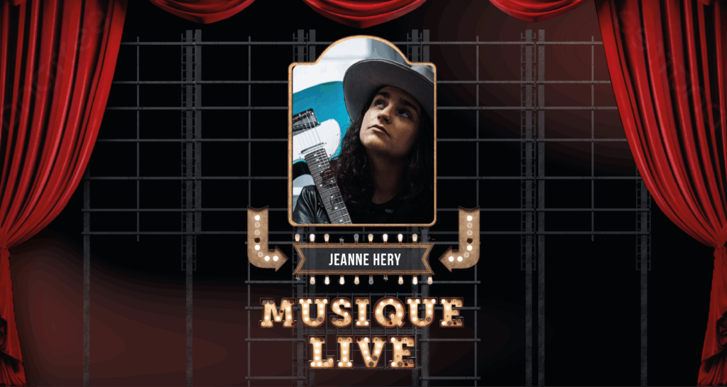 Jeanne Hery. Musique live. Folk Rock. – Taverne