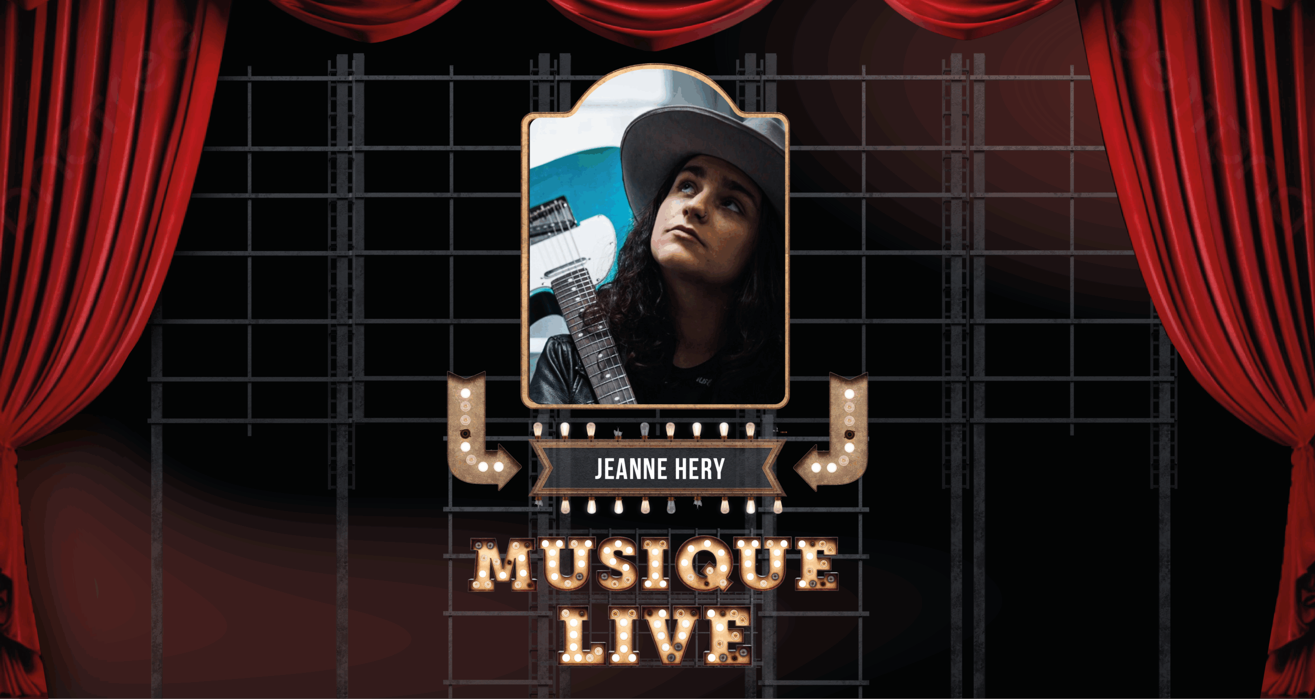 Jeanne Hery. Musique live. Folk Rock. – Taverne