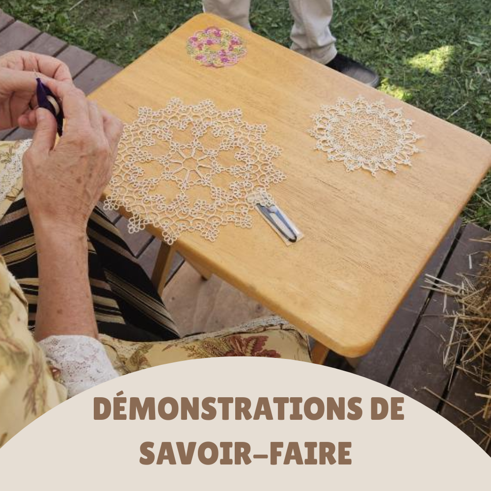 Démonstrations de savoir-faire
