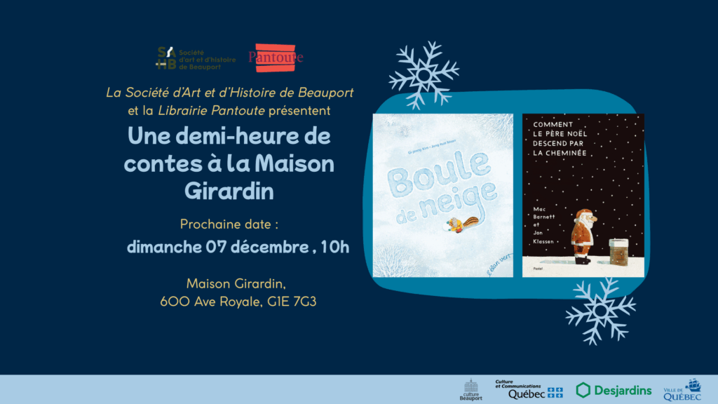 Une demi-heure de conte à la Maison Girardin !