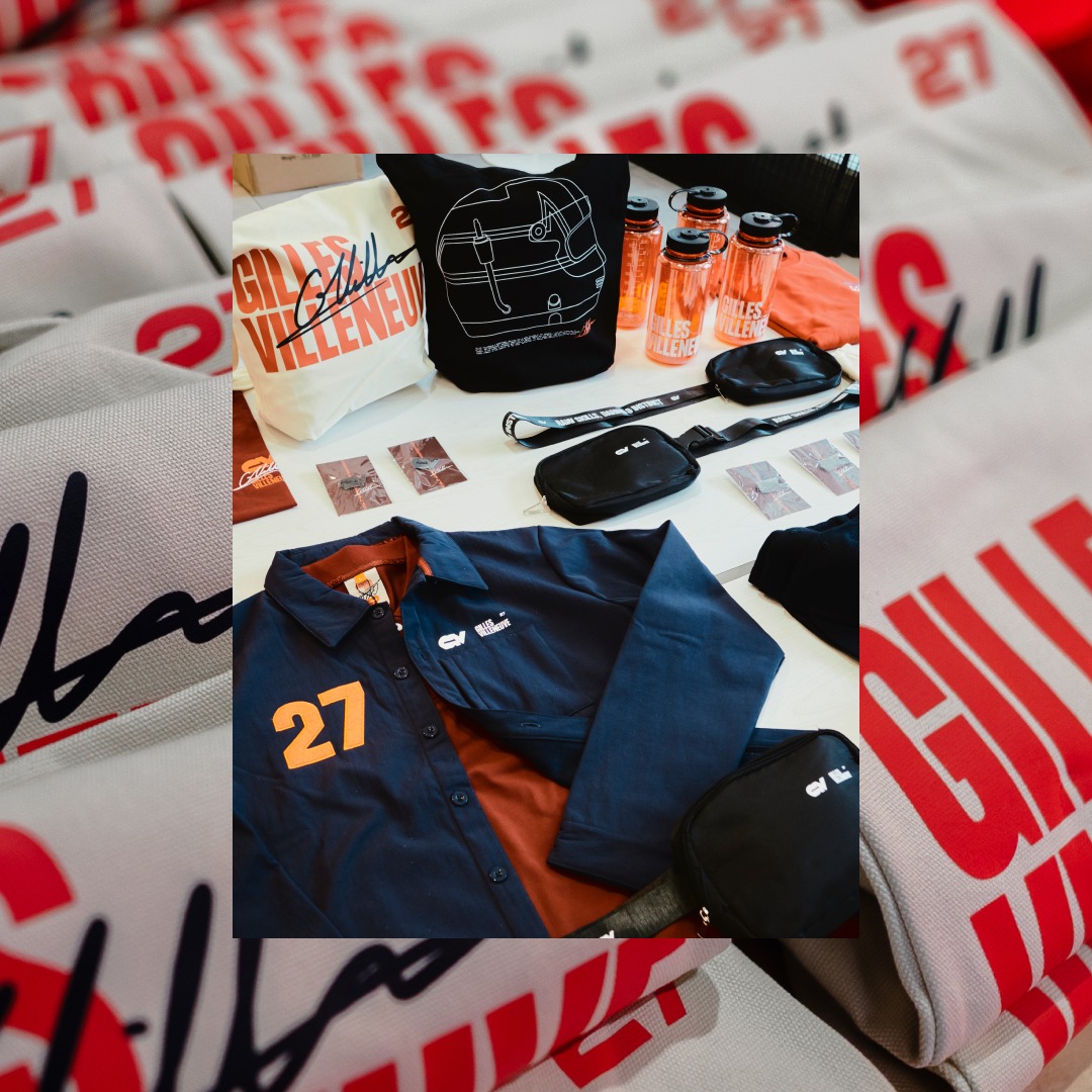 Boutique éphémère – Héritage de Gilles Villeneuve