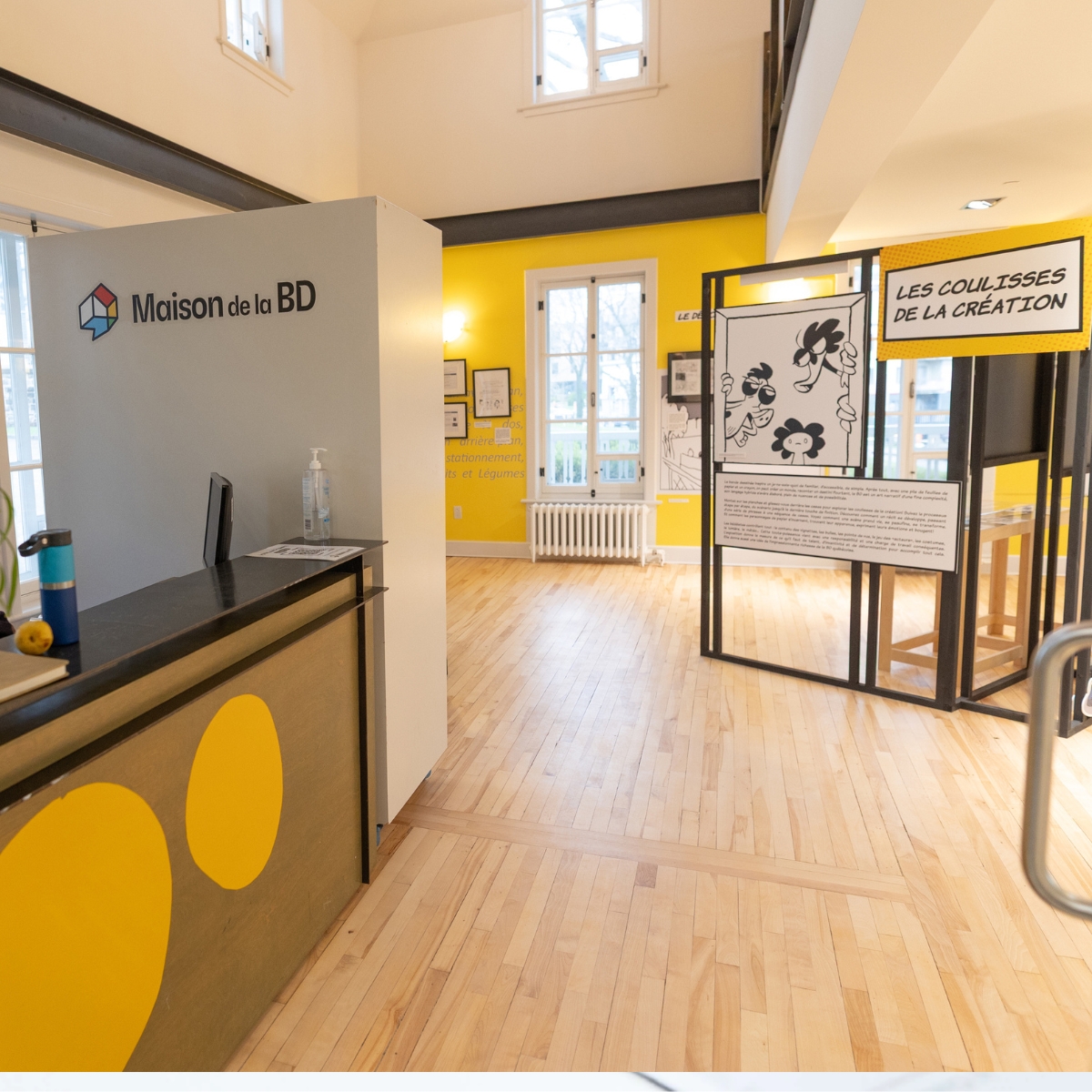 Visite guidée à la Maison de la BD!