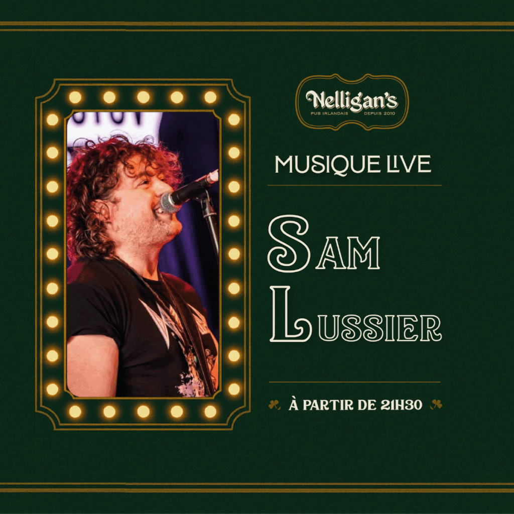 Sam Lussier. Musique Live. Rock Classic.