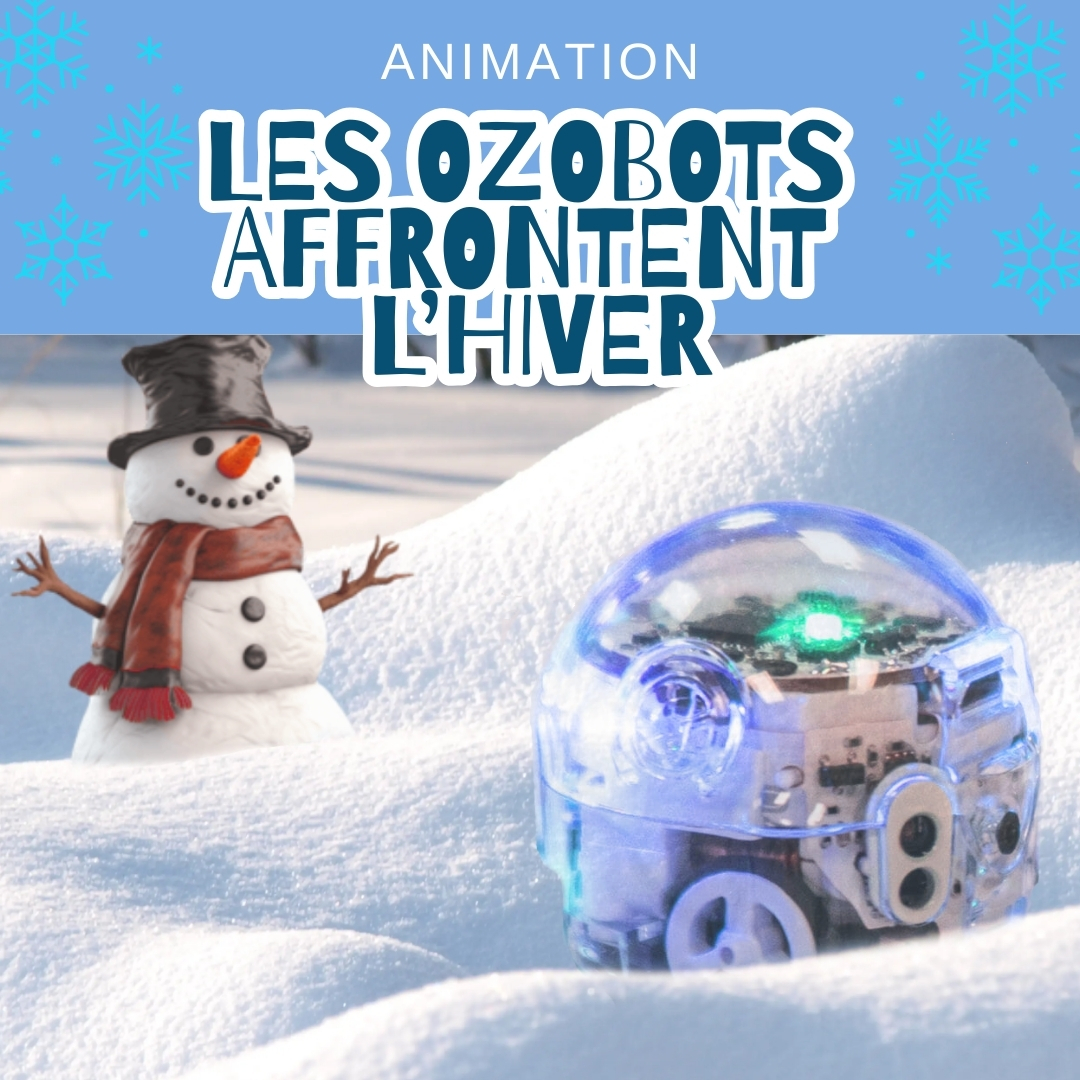 Les Ozobots affrontent l&rsquo;hiver !