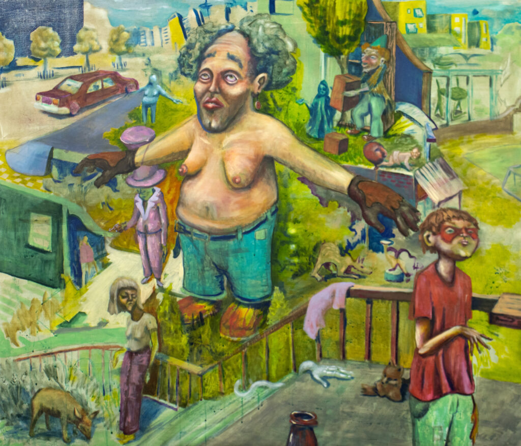 Nova, Guillaume, Michaël, Xavier et Félix sont des artistes