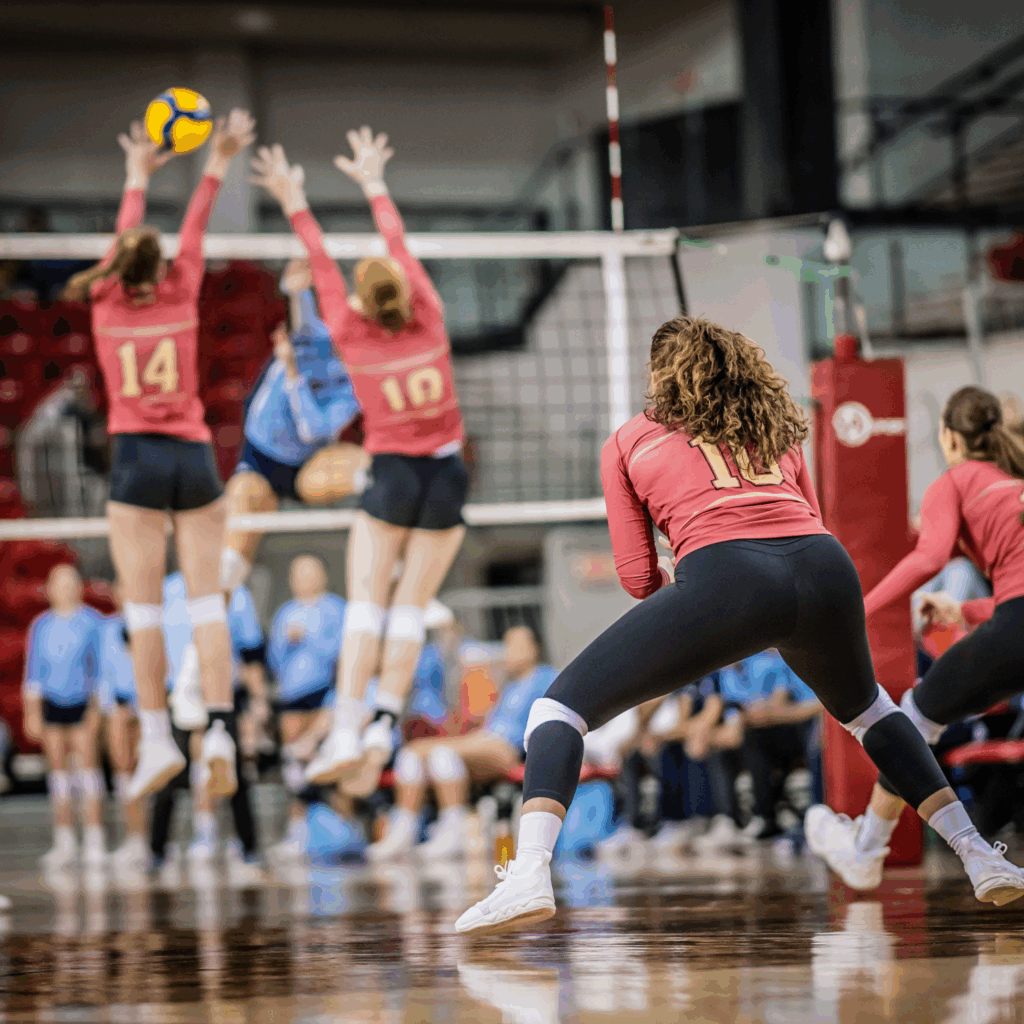 Le Rouge et Or Volleyball reçoit!