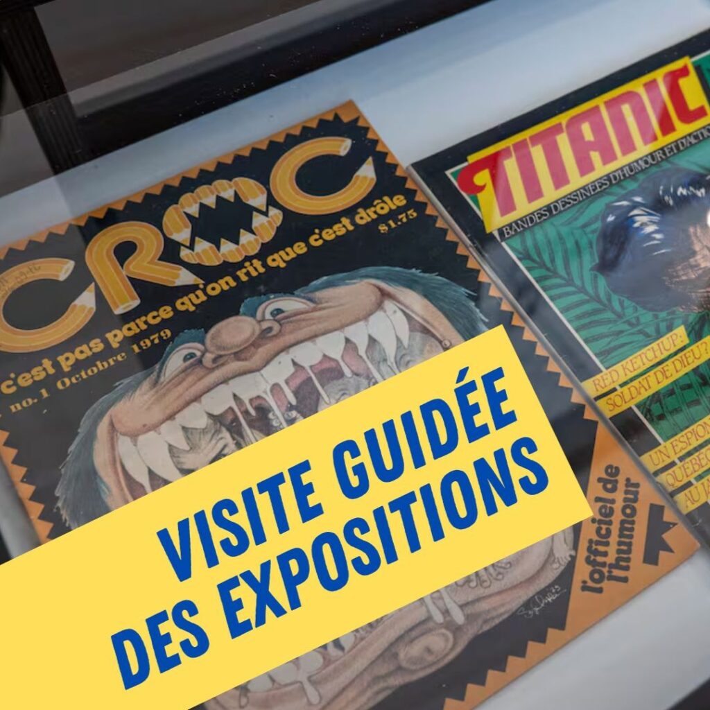 Visite guidée à la Maison de la BD!