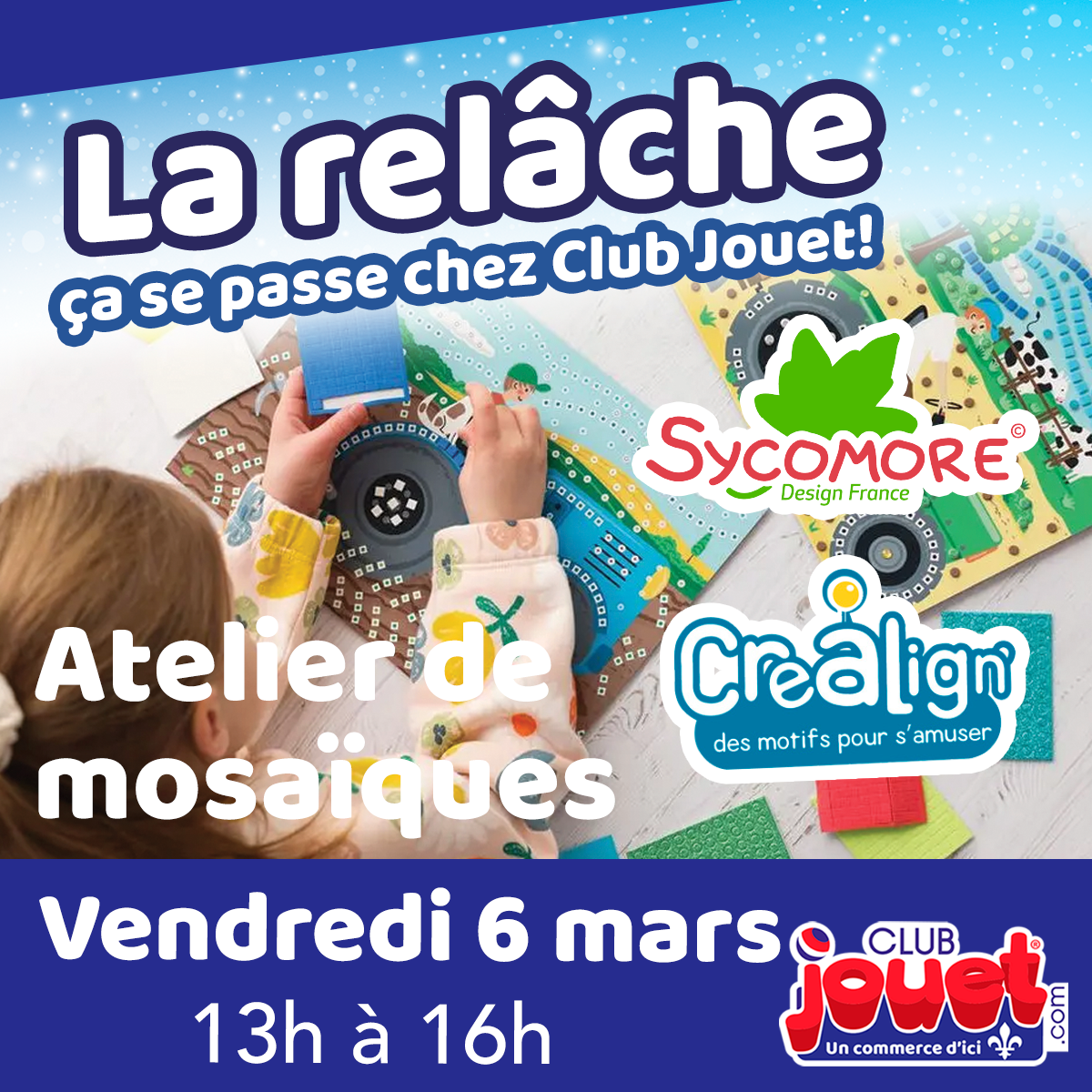 Atelier de mosaïques – Crealign&rsquo;/Sycomore