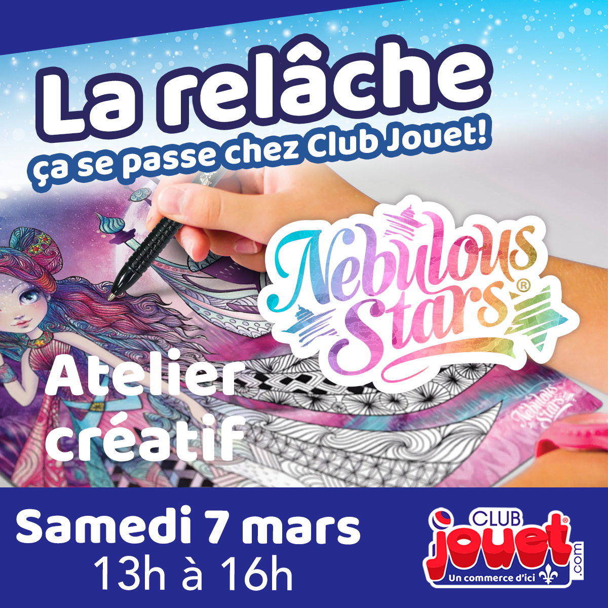 Atelier créatif – Nebulous Stars