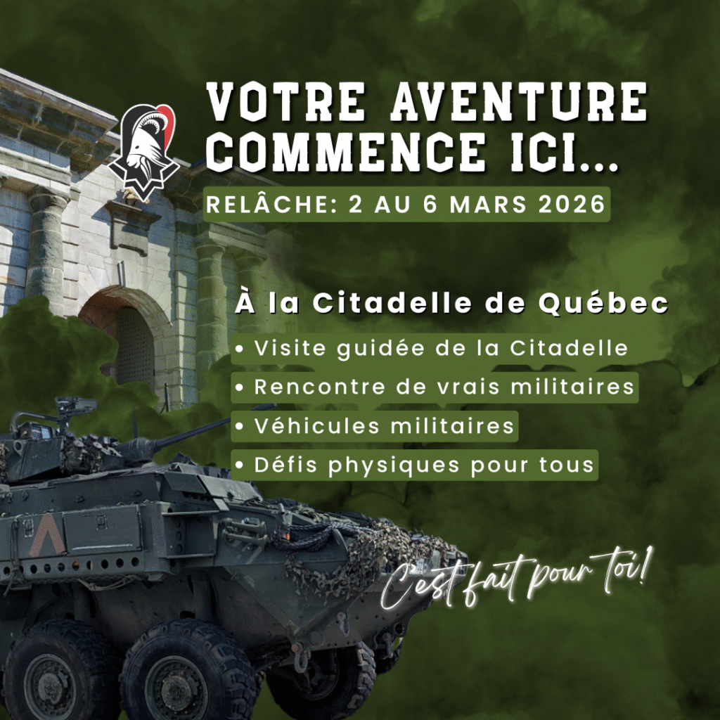 Relâche à la Citadelle | 2 au 6 mars 2026