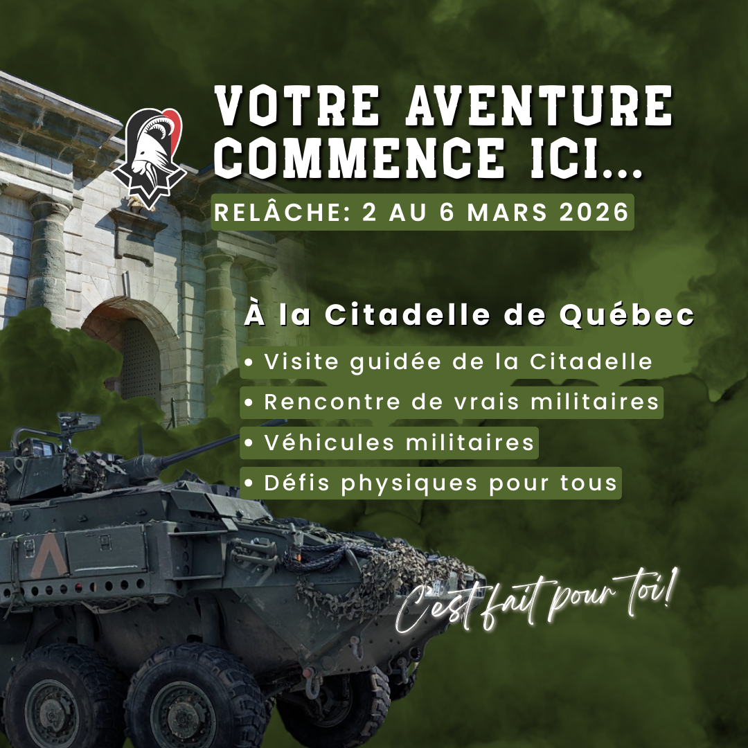 Relâche à la Citadelle | 2 au 6 mars 2026