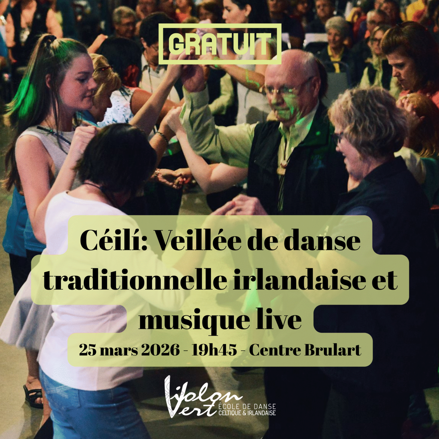 Céil­­í : Veillée de danse traditionnelle irlandaise