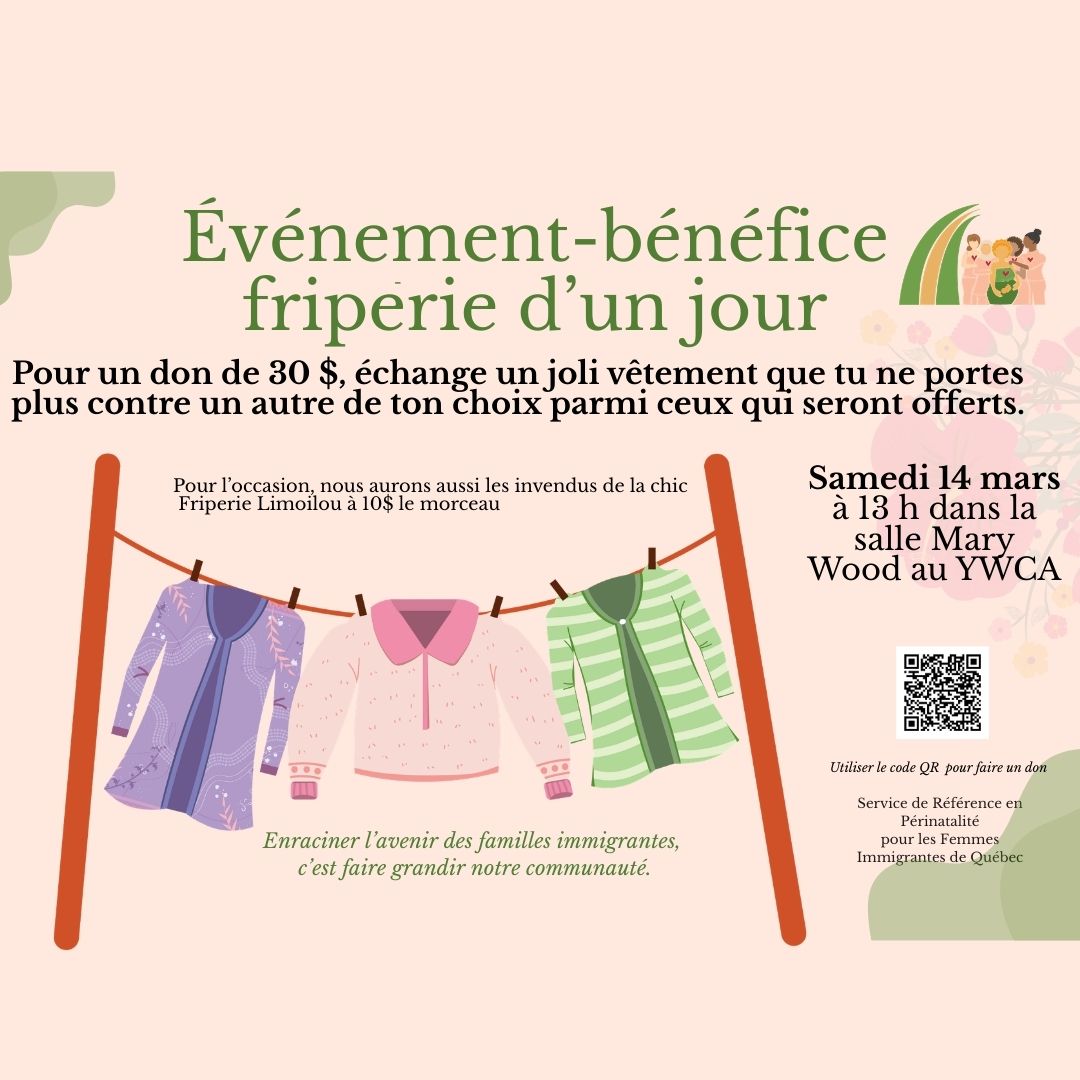 Friperie bénéfice d&rsquo;un jour