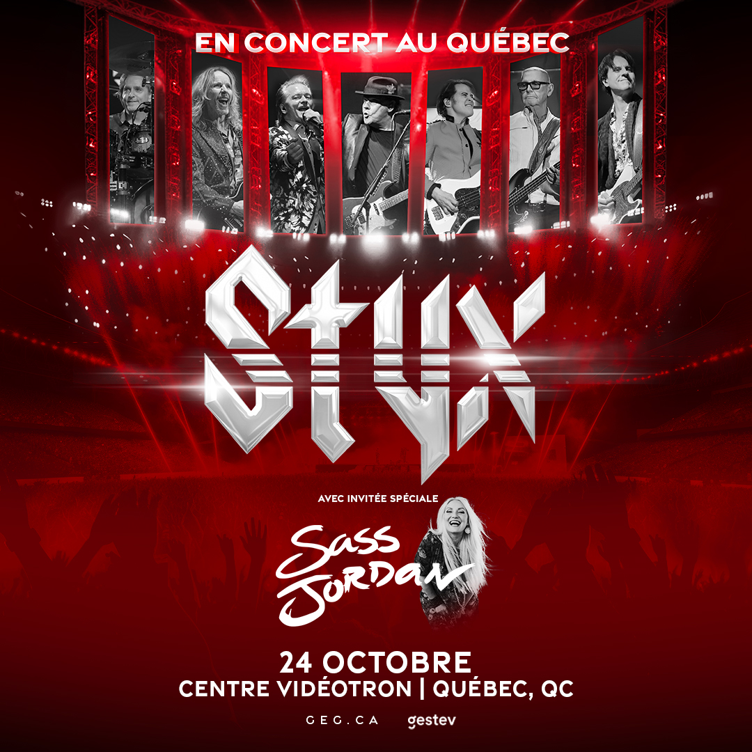 Le groupe STYX au Centre Vidéotron