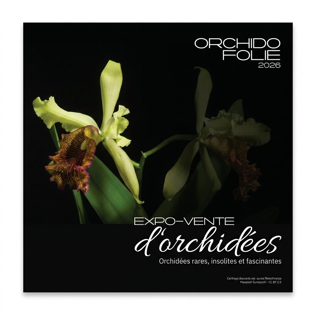 Orchidofolie 2026 – Exposition et vente d’orchidées